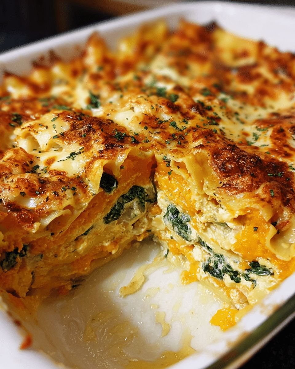 The Ultimate Creamy Butternut Squash & Spinach Lasagna: A Harvest Twist step 6