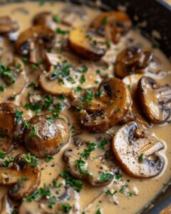 The Ultimate Creamy Garlic Mushroom Sauce Recipe - Cook with Feast 1