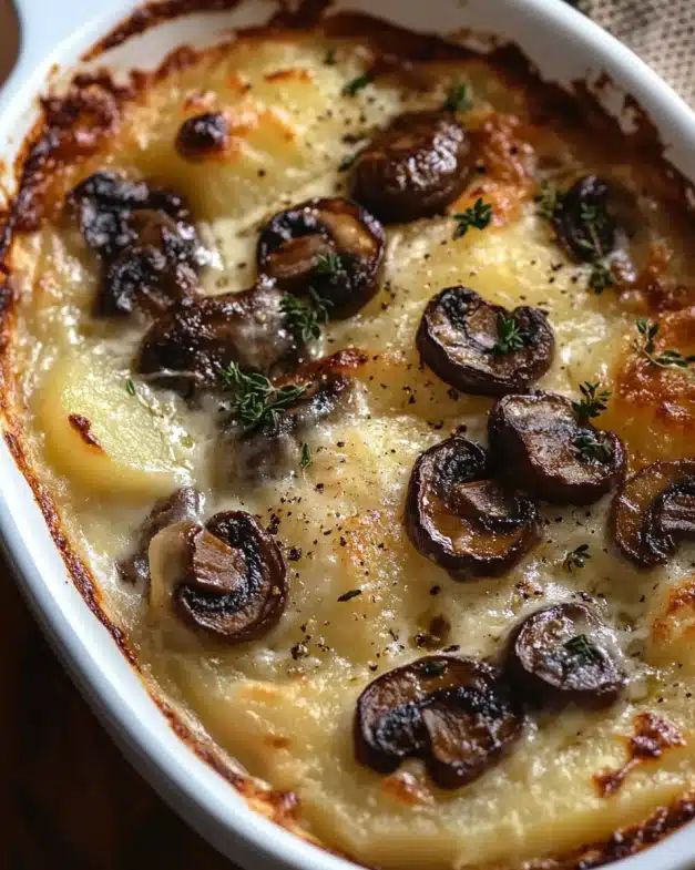 The Ultimate Creamy Mushroom Potato Gratin Recipe: Pure Comfort Food step 6