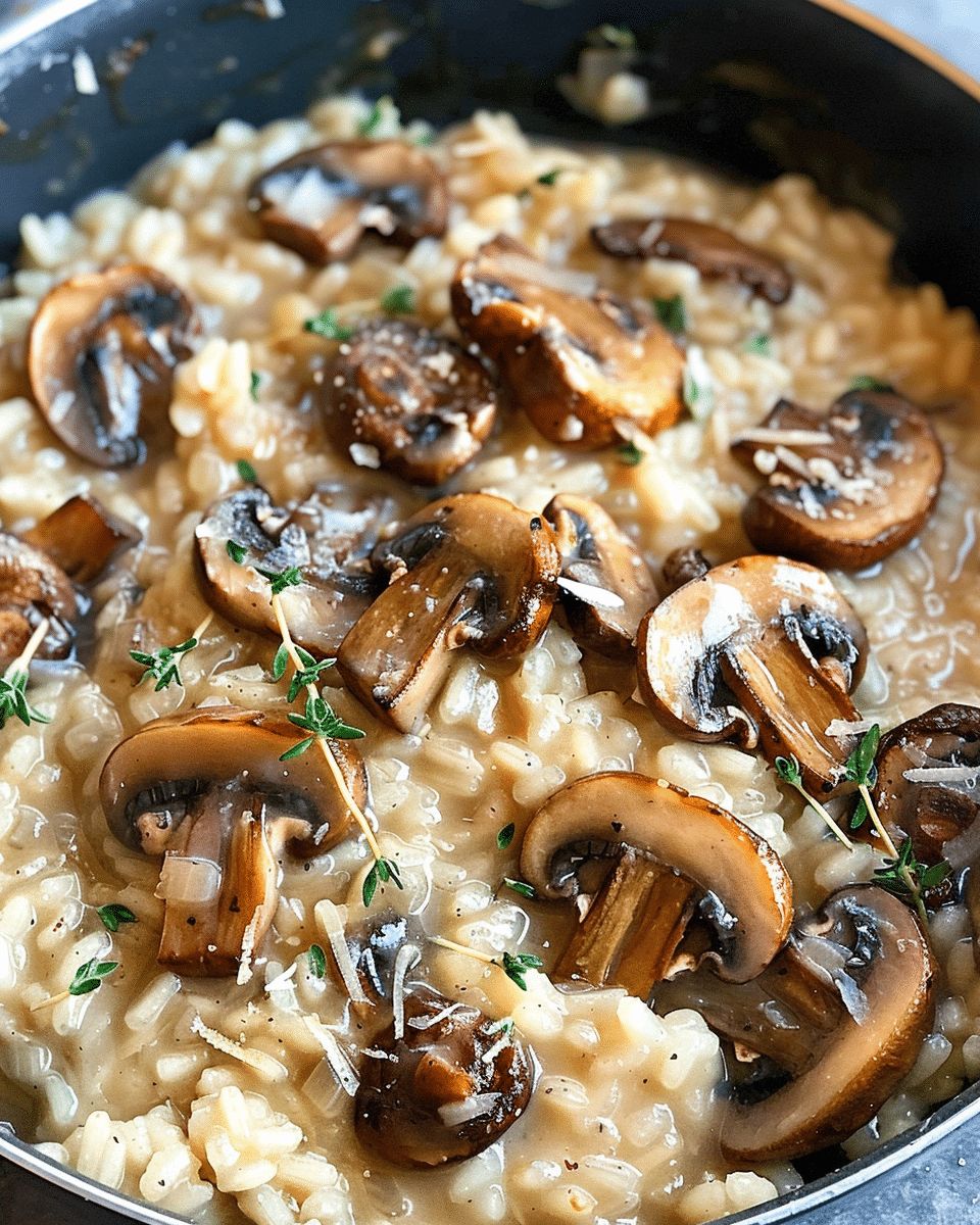 The Ultimate Creamy Parmesan Mushroom Risotto Recipe | Cook with Feast step 2