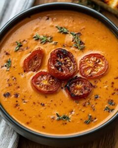 The Ultimate Creamy Roasted Tomato and Garlic Soup Recipe 1