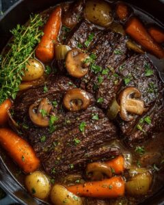 The Ultimate Easy Tender Beef & Veggie Roast: Melt-in-Your-Mouth Comfort 1