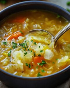 The Ultimate Fat-Burning Cabbage Soup Recipe: Delicious & Weight-Loss Friendly 1