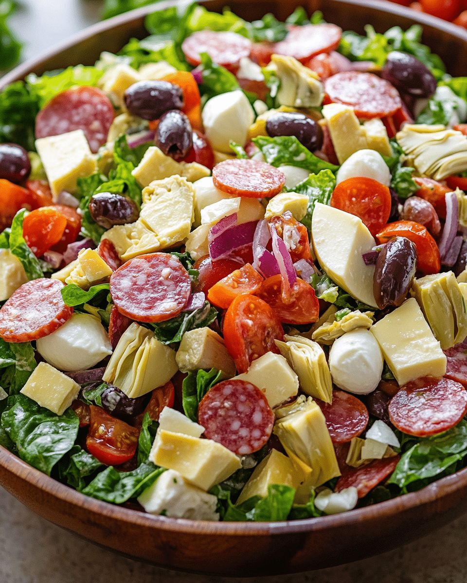 The Ultimate Italian Chopped Salad: Bold, Zesty, and Anything But Boring step 1