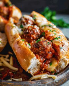 The Ultimate Meatball Subs with Rich Homemade Sauce | Cook with Feast 1