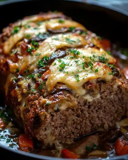 Ultimate Cheesy Stuffed Meatloaf Recipe: A Melty Family Favorite step 8