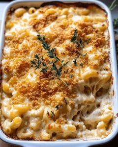 Ultimate Creamy Baked Mac and Cheese with Crunchy Ritz Topping 1
