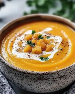 Ultimate Creamy Butternut Squash Soup Recipe (Roasted for Flavor) 1