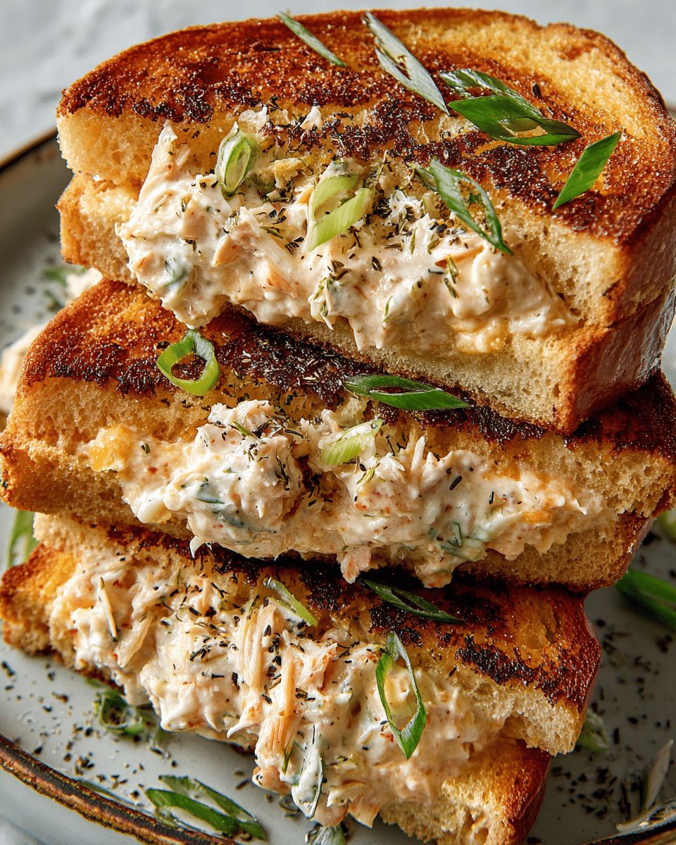 Ultimate Creamy Cheddar Crab Melt Sandwich Recipe step 5