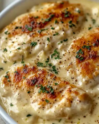 Ultimate Creamy Garlic Parmesan Chicken Breast Recipe (30-Minute Meal) step 3