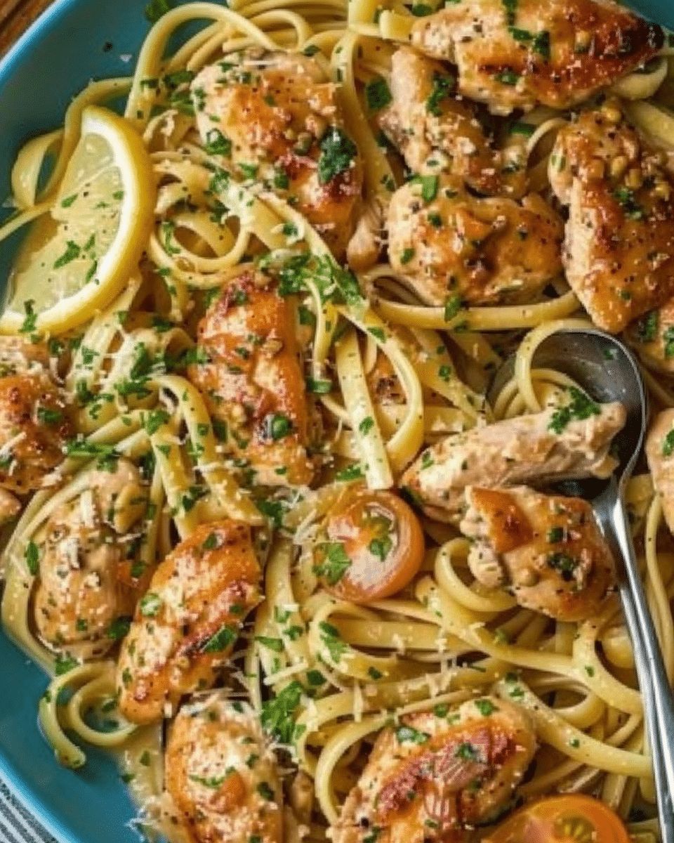 Ultimate Creamy Garlic Parmesan Chicken Pasta – 30-Minute Comfort Meal step 6