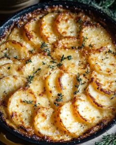 Ultimate Crispy Parmesan and Gruyere Potato Gratin Recipe 1