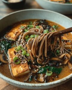 Ultimate Ginger Sesame Soba Bowl Recipe: Easy, Nourishing & Flavorful 1