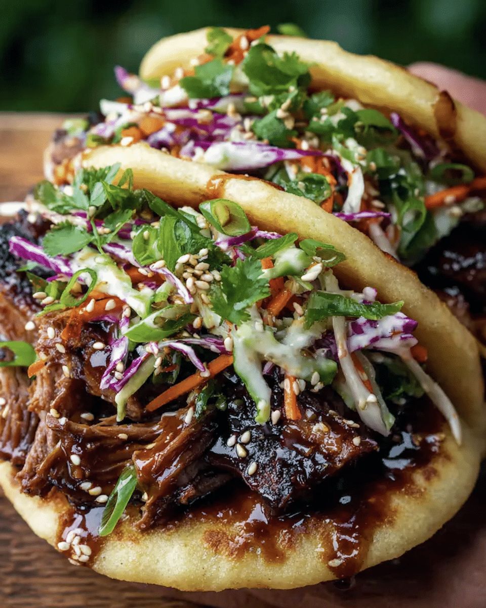 Ultimate Hoisin Beef Ribs Arepas with Zesty Korean Slaw step 1
