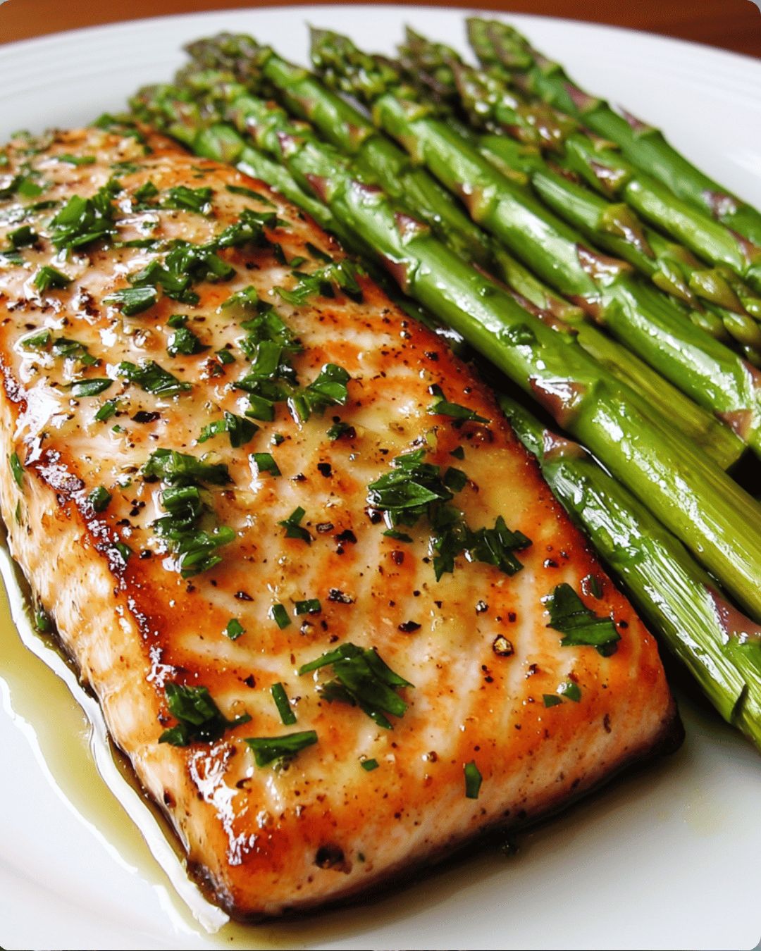 20-Minute Garlic Butter Salmon & Asparagus (One-Pan Recipe) step 1