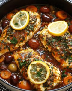 Authentic Moroccan Fish Tagine with Ginger and Saffron | Cook with Feast 1