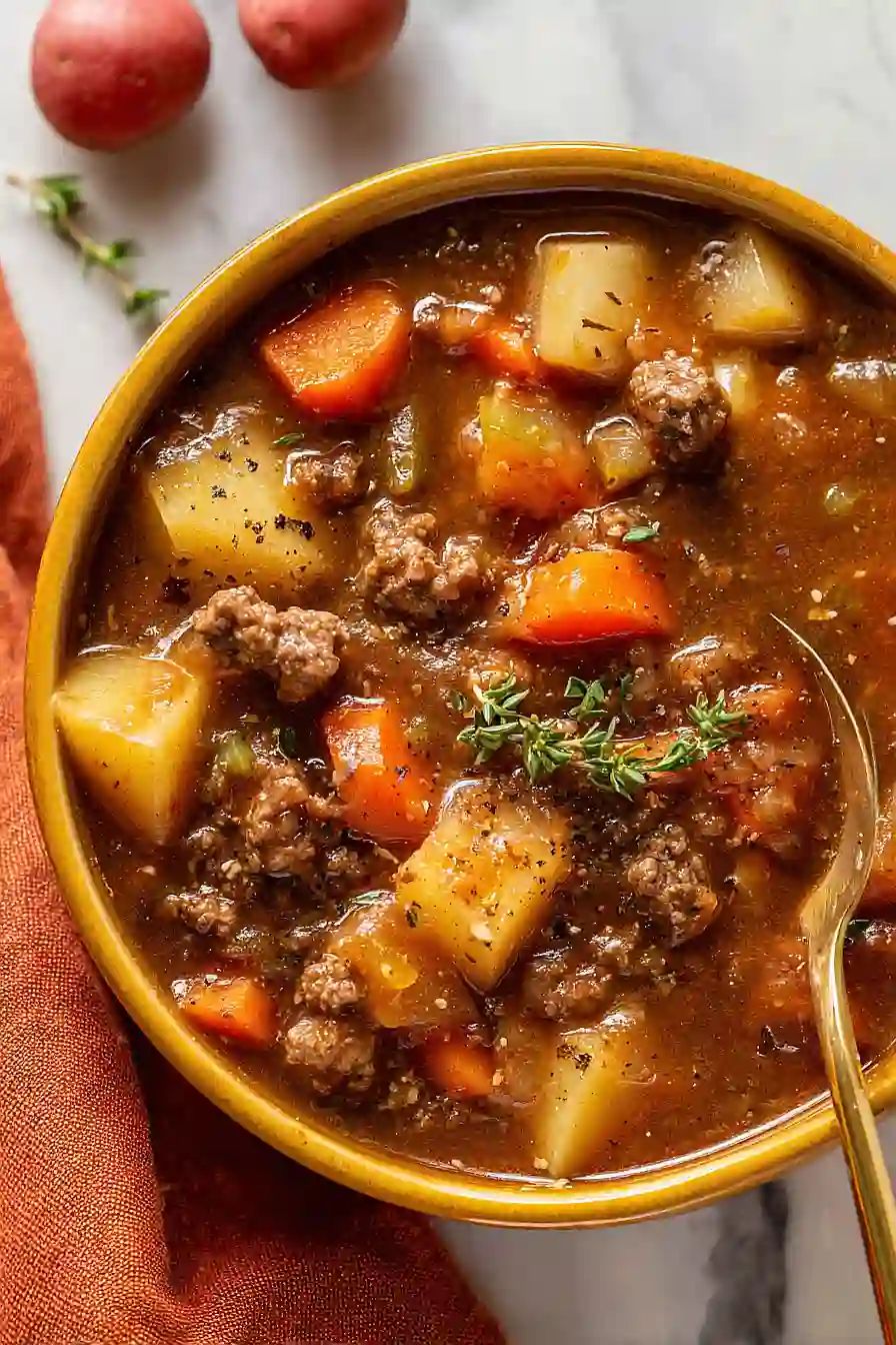 Comforting Irish Ground Beef Stew: A Quick & Hearty Weeknight Dinner step 4
