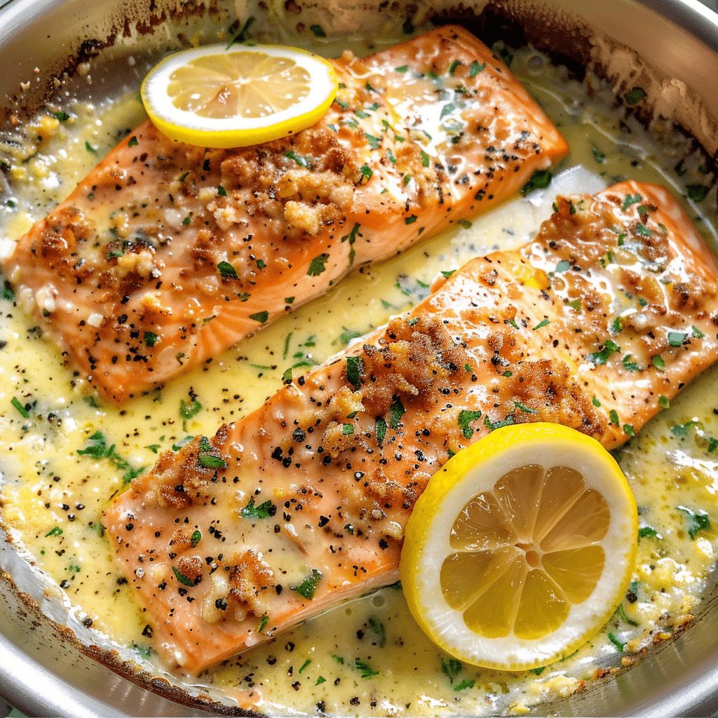 Easy Lemon-Garlic Salmon Recipe: A 25-Minute Gourmet Dinner step 5