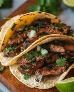 Easy Lime and Cilantro Steak Tacos: The Ultimate Weeknight Recipe 1