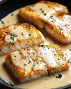 Easy Pan-Seared Fish with Creamy Lemon Butter Sauce (Restaurant Quality) 1