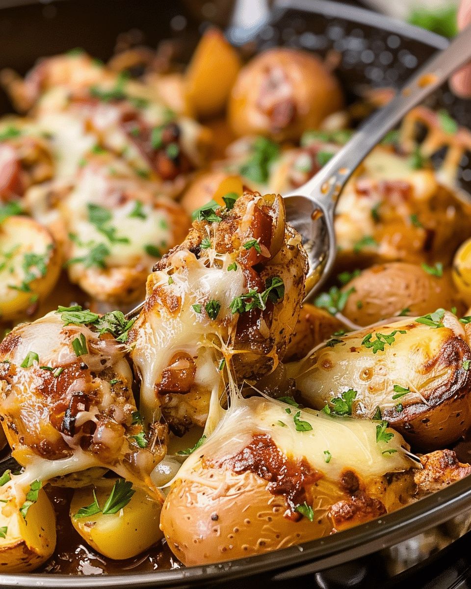 Garlic Parmesan Chicken and Potatoes: The Ultimate One-Pan Comfort Meal step 2