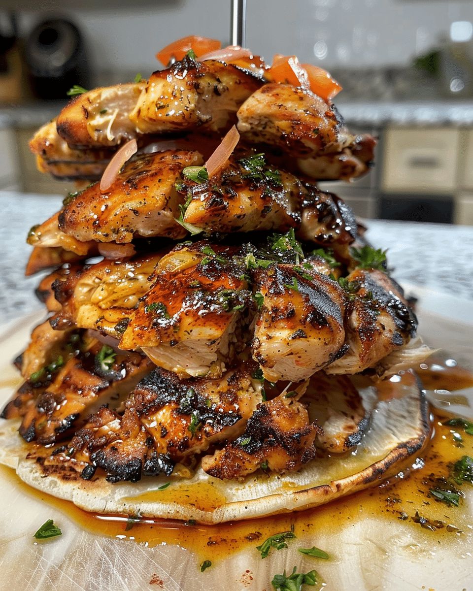 Herb-Infused Mediterranean Chicken Gyro Recipe | Cook with Feast step 1