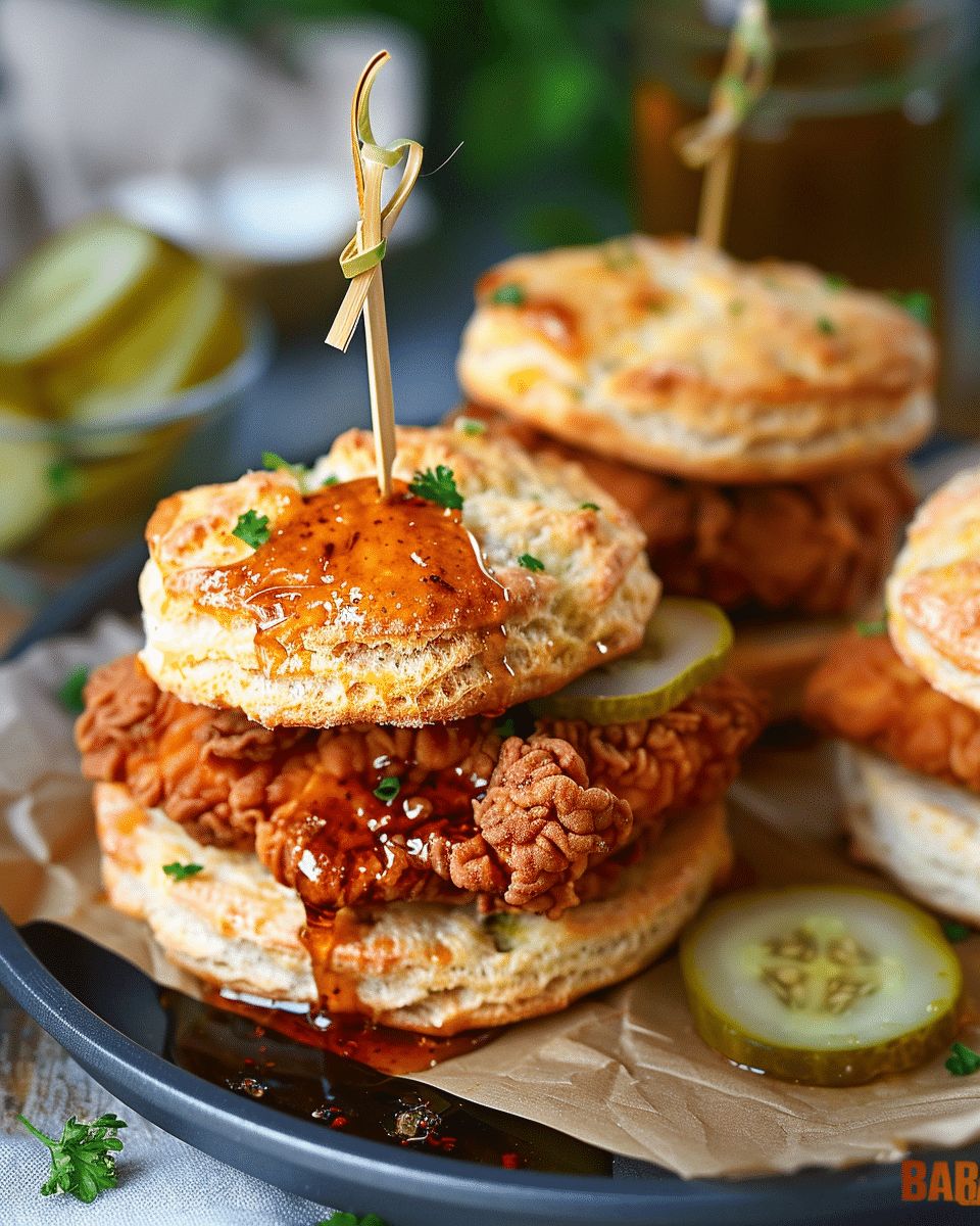 Hot Honey Chicken Biscuits Recipe: The Ultimate Sweet & Spicy Comfort Food step 2