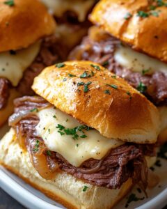 Irresistible Roast Beef Sliders with Jus: The Ultimate Party Pleaser 1