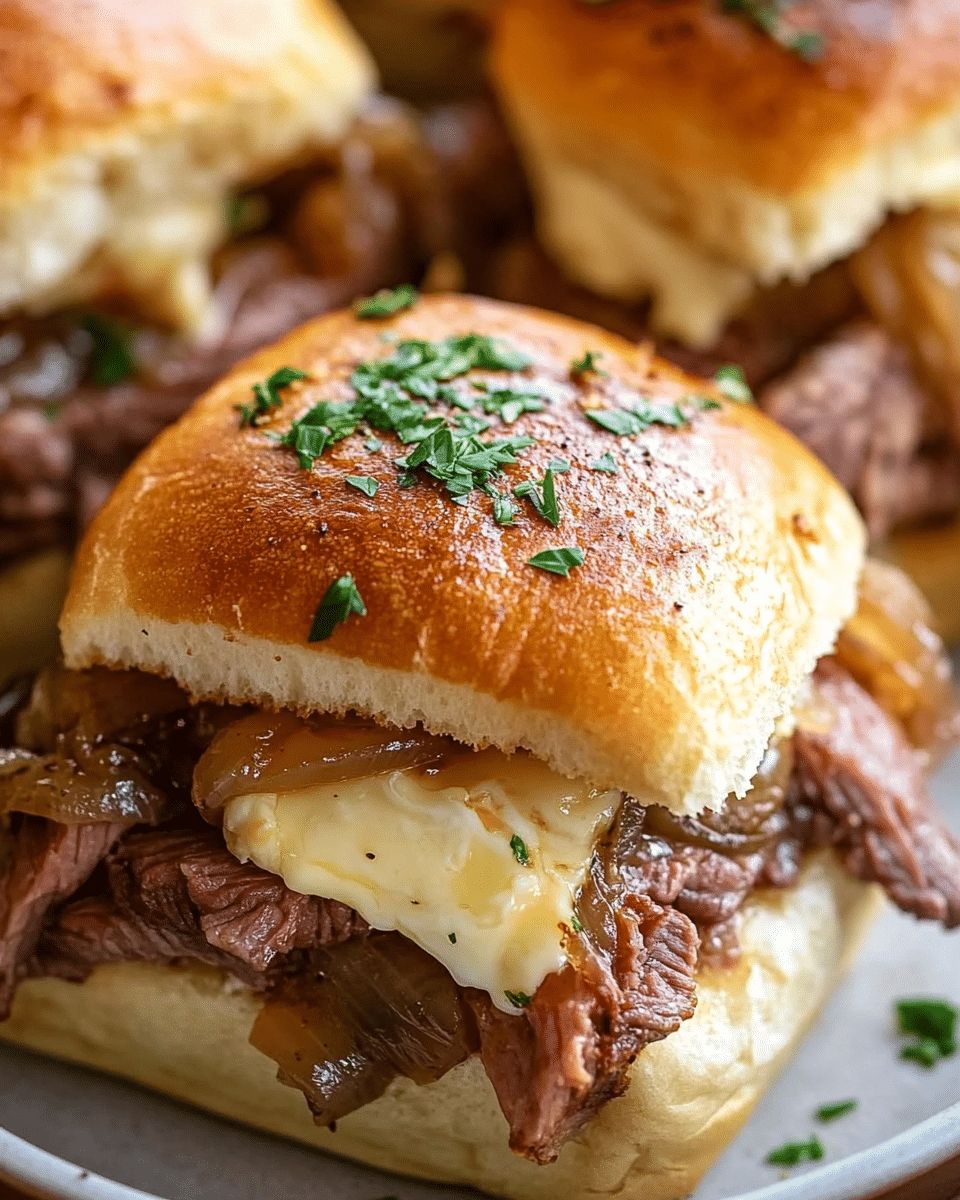 Irresistible Roast Beef Sliders with Jus: The Ultimate Party Pleaser step 3