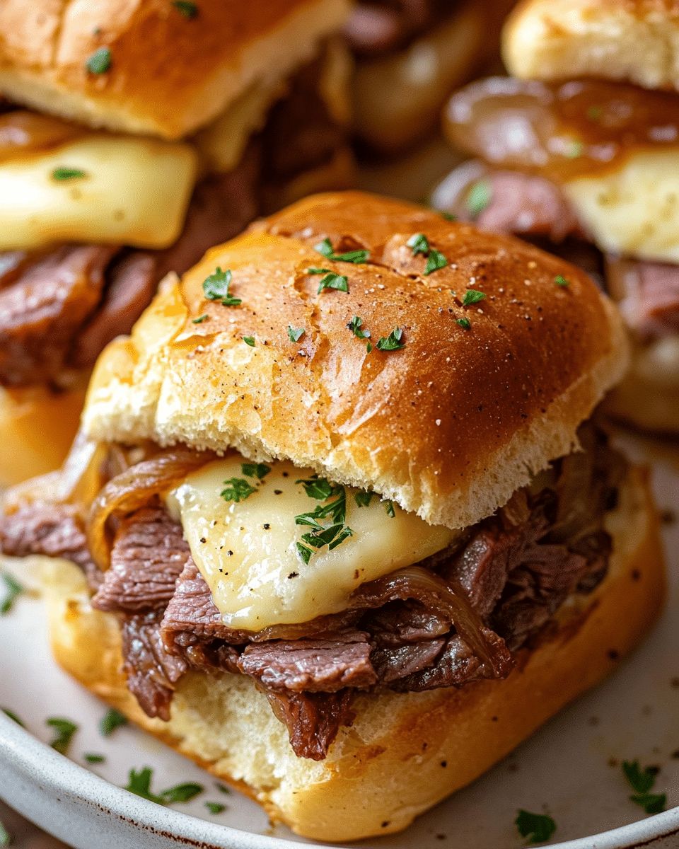 Irresistible Roast Beef Sliders with Jus: The Ultimate Party Pleaser step 4