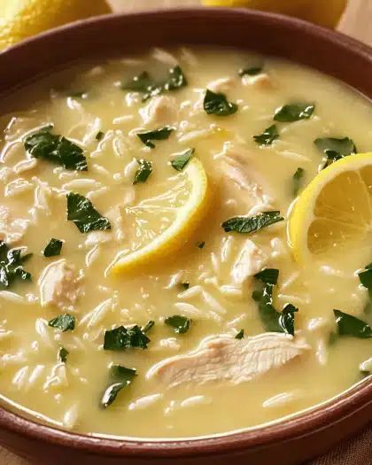 Lemon Chicken Orzo Soup with Spinach: The Ultimate Healthy Comfort Food step 2
