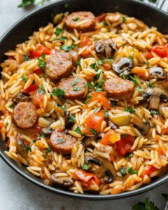 One-Pan Orzo with Sausage and Veggies: The Ultimate 30-Minute Dinner 1
