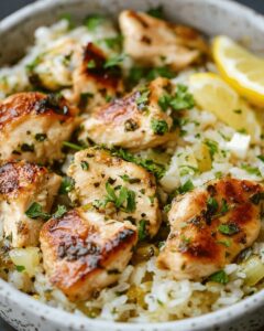 One-Pot Lemon Herb Chicken and Rice: The Ultimate 30-Minute Dinner 1