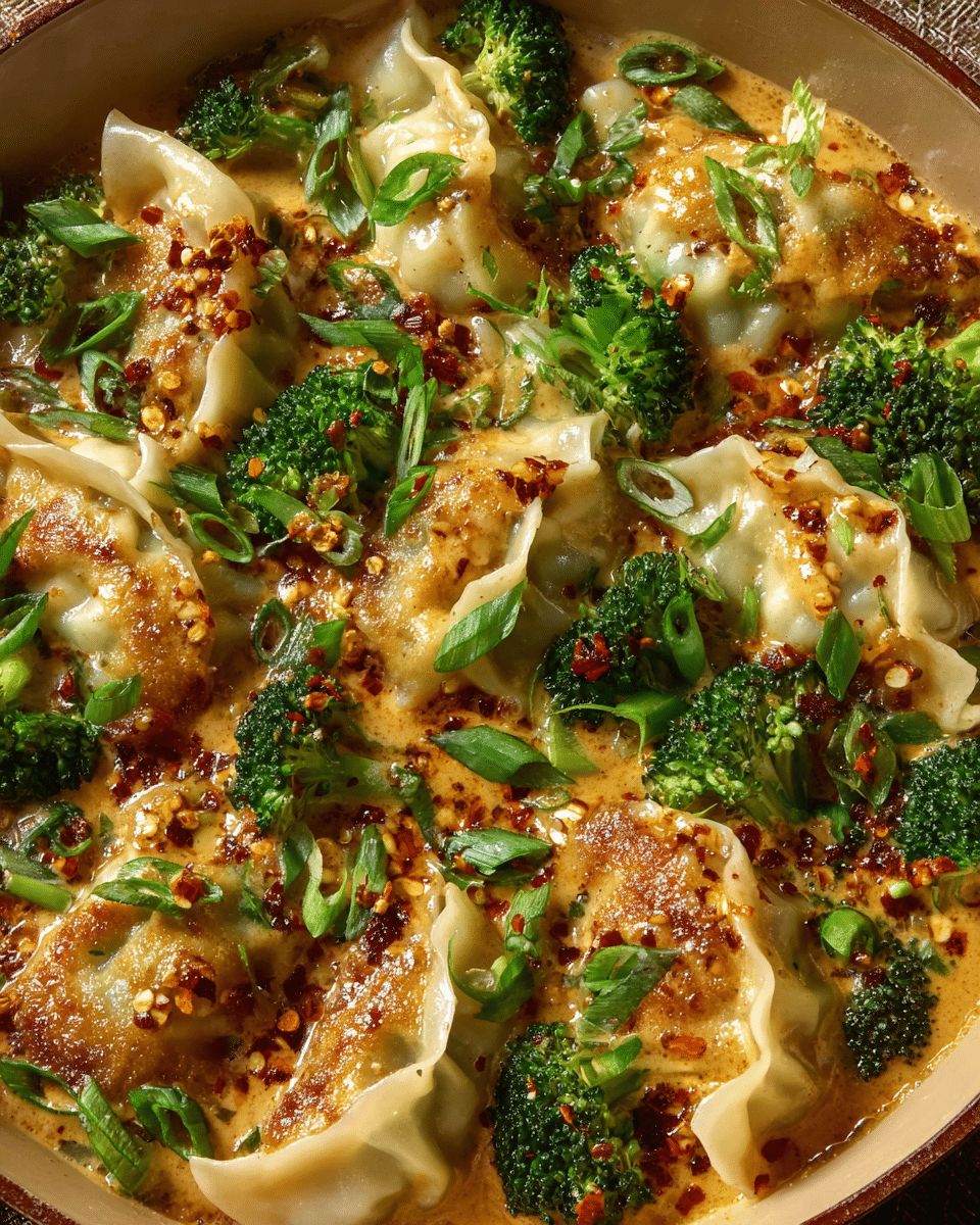 Oven-Baked Dumplings with Peanut Sauce: The Ultimate Easy Weeknight Dinner step 1