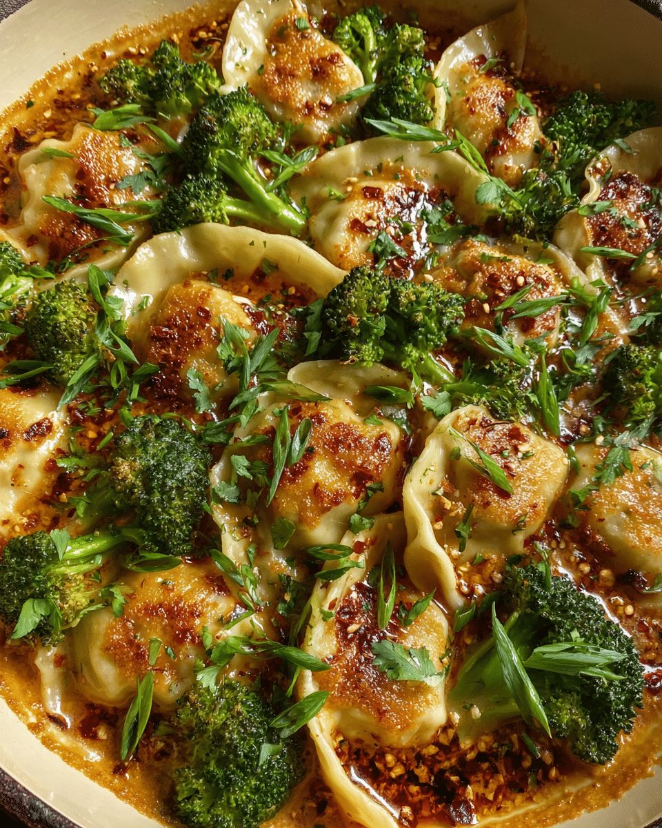 Oven-Baked Dumplings with Peanut Sauce: The Ultimate Easy Weeknight Dinner step 4