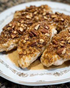 Pecan-Crusted Chicken with Bourbon Cream Sauce: The Ultimate Gourmet Dinner 1