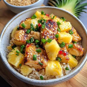 Pineapple Chicken and Rice: A Tropical Sweet & Savory Dinner 1