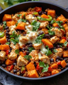 Quick Chicken and Sweet Potato Skillet: A 30-Minute Healthy One-Pan Meal 1