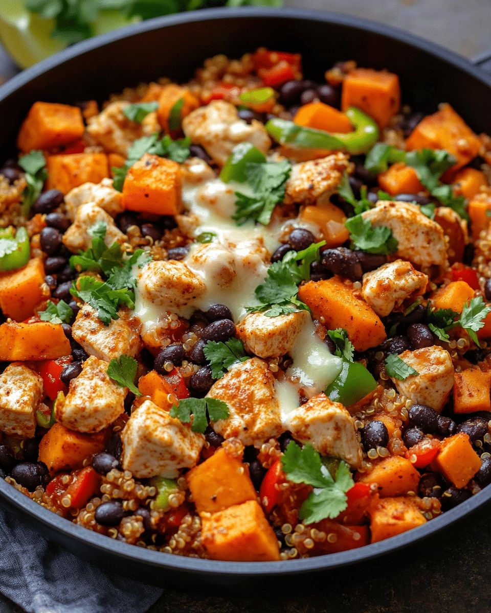 Quick Chicken and Sweet Potato Skillet: A 30-Minute Healthy One-Pan Meal step 2