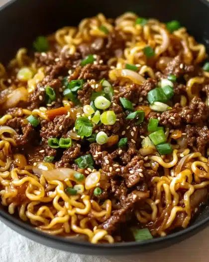 Quick & Easy Beef Ramen Stir Fry: 20-Minute Better-Than-Takeout Recipe step 2
