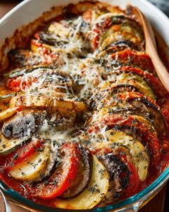 Ratatouille with Mushrooms: The Ultimate French-Inspired Vegetable Bake 1