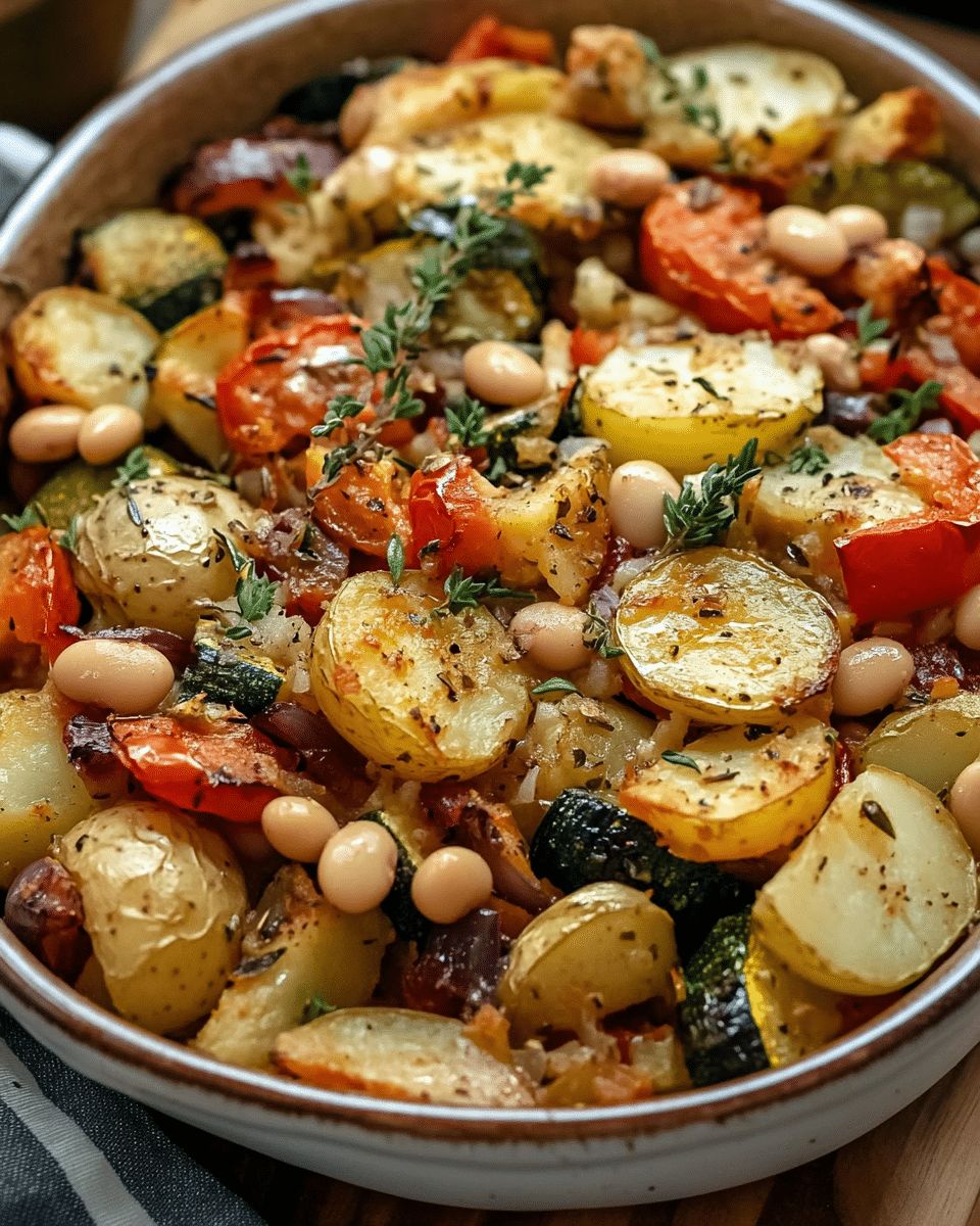 Rustic Roasted Vegetable Bake with Cannellini Beans: A Hearty Plant-Based Feast step 6