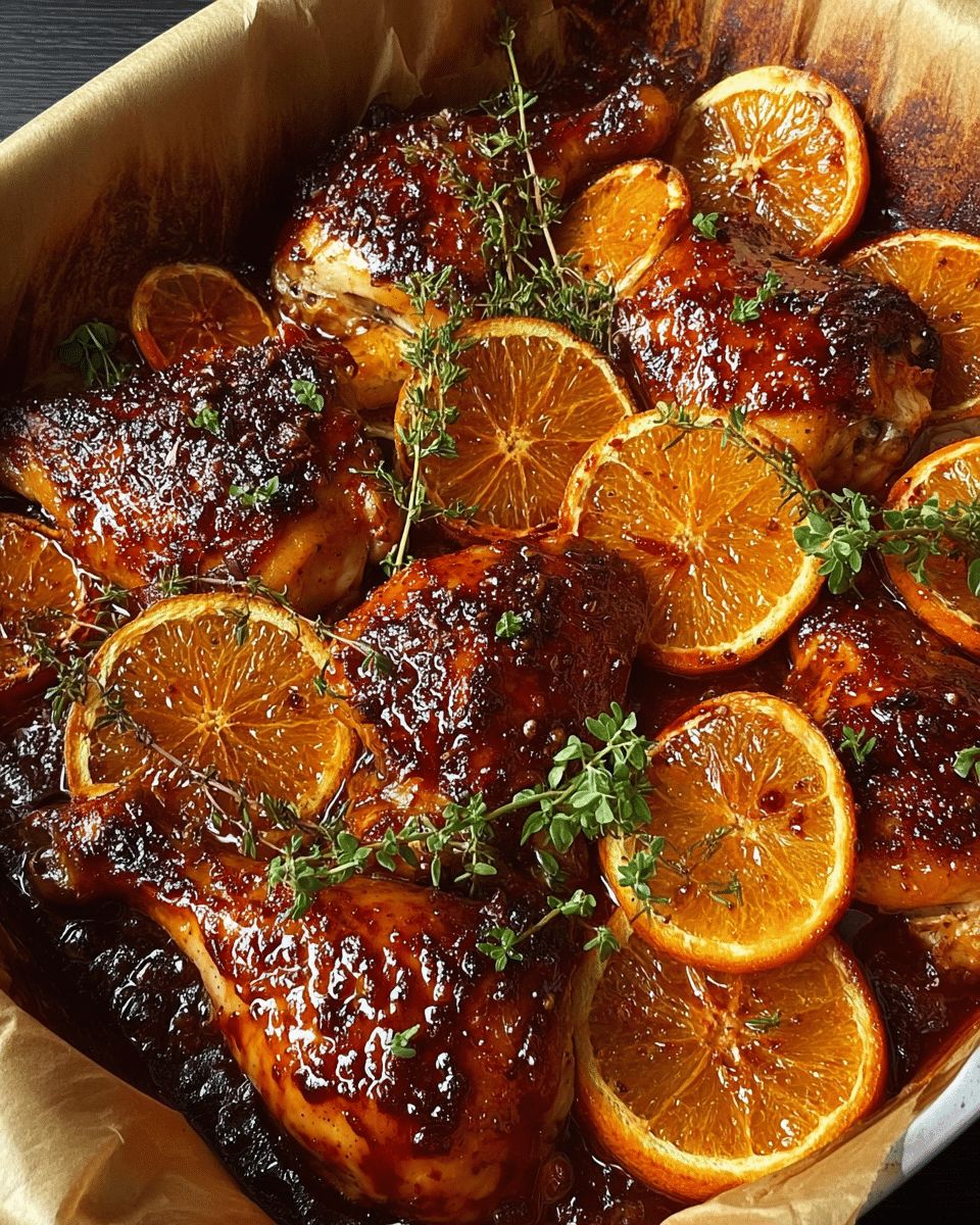 Sticky Maple Orange Glazed Chicken Quarters: The Ultimate Roast Chicken Recipe step 6