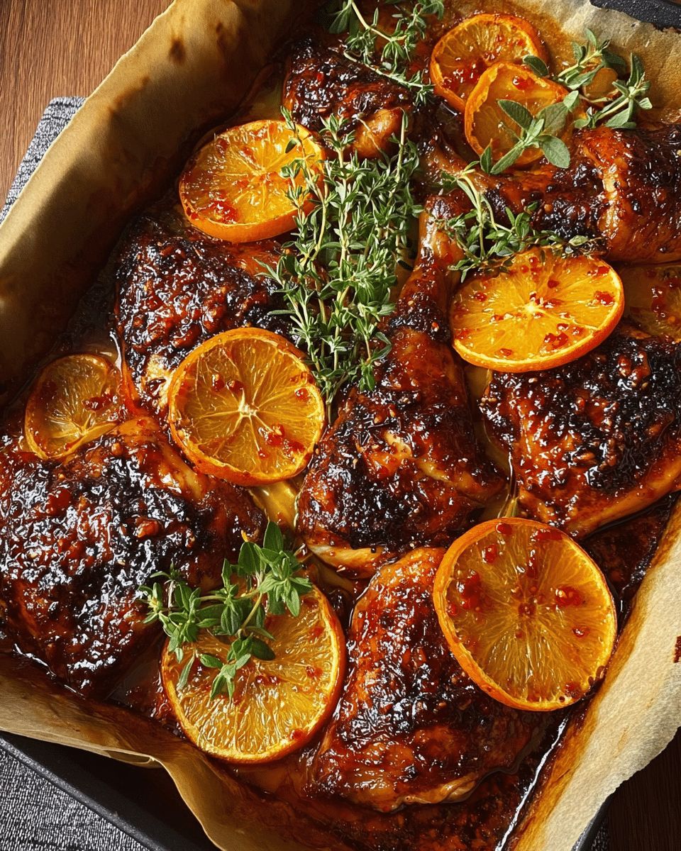 Sticky Maple Orange Glazed Chicken Quarters: The Ultimate Roast Chicken Recipe step 8