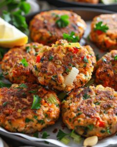 The Ultimate Crispy Salmon Patties Recipe: Zesty & Healthy Dinner 1